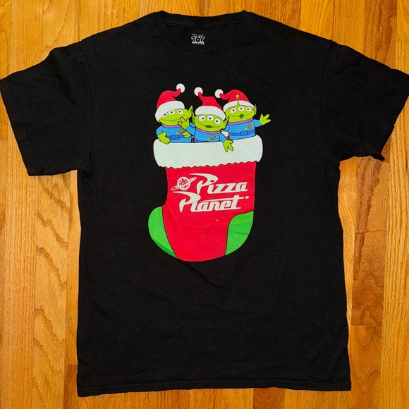 Disney Other - EXCELLENT Used Condition Toy Story Pizza Planet Christmas Shirt
